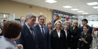 Глава Чувашии открыл сразу шесть модернизированных библиотек в округах республики - Шемуршинский район