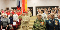 Сегодня во Дворце Культуры ШемуршинСостоялось торжественное открытие Года защитника Отечества в России и Года Победы и патриотизма - Шемуршинский район